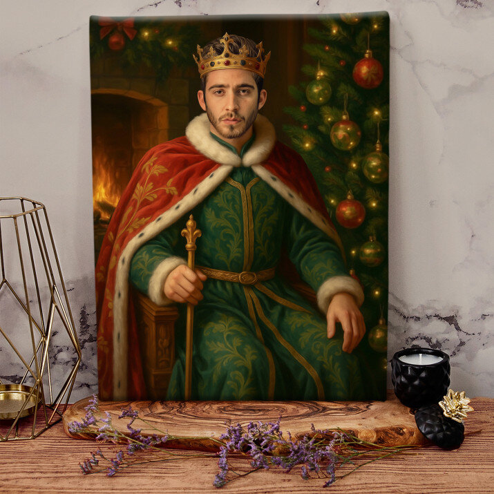 Świąteczny królewicz - Królewski portret Świąteczny królewicz - Królewski portret