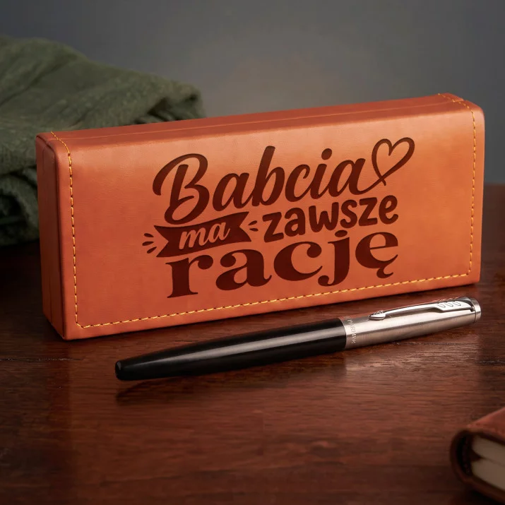 Pióro Wieczne Parker W Etui Dla Babci Prezent Na Dzień Babci Dla Kobiety: Babcina Mądrość Pióro Wieczne Parker W Etui Dla Babci Prezent Na Dzień Babci Dla Kobiety: Babcina Mądrość