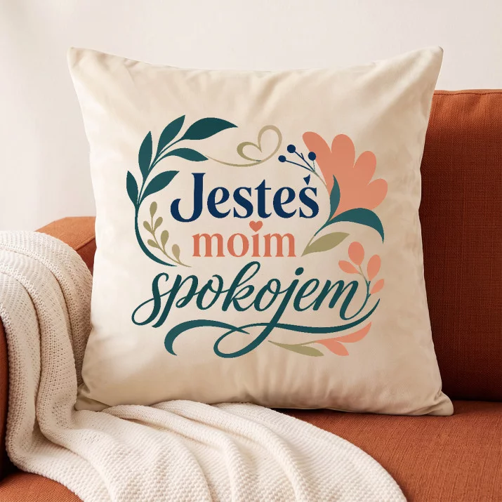 Poduszka Dekoracyjna Na Dzień Matki Prezent Dla Mamy Kobiety: Czuła Obecność Poduszka Dekoracyjna Na Dzień Matki Prezent Dla Mamy Kobiety: Czuła Obecność