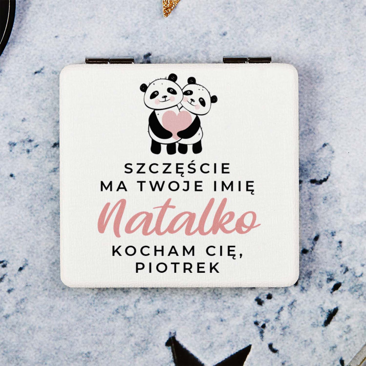 Szczęście ma twoje imię - Lusterko kieszonkowe