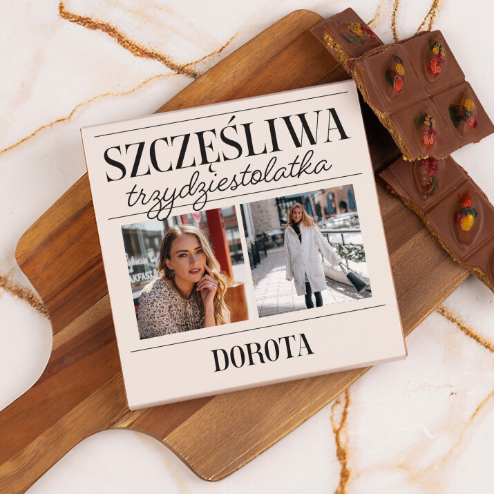  szczęśliwa trzydziestolatka - Dubajska czekolada