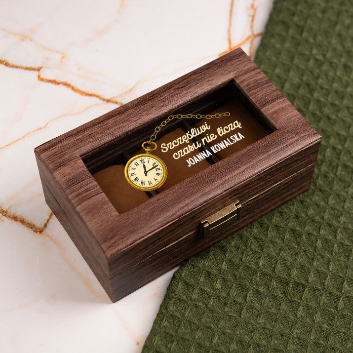 Szczęśliwi czasu nie liczą - Organizer na zegarki Szczęśliwi czasu nie liczą - Organizer na zegarki