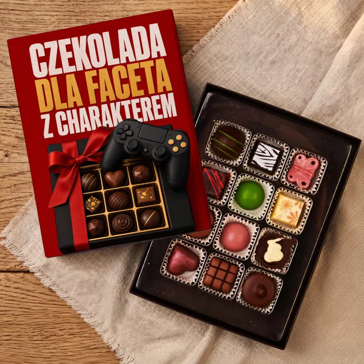 Czekoladki Na Mikołajki Prezent Dla Mężczyzny: Czekolada Dla Faceta Czekoladki Na Mikołajki Prezent Dla Mężczyzny: Czekolada Dla Faceta