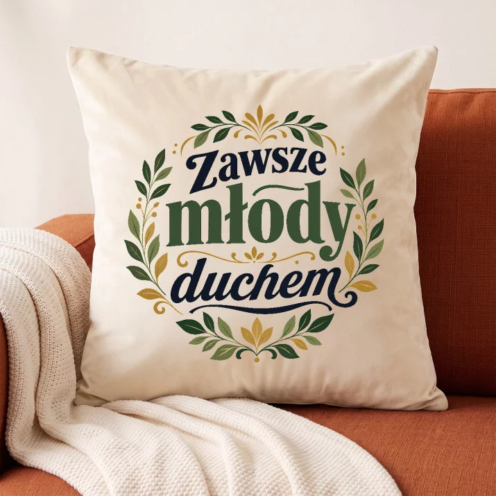 Poduszka Dekoracyjna Na 90 Urodziny Prezent Dla Mężczyzny: Botaniczna Elegancja Seniora Poduszka Dekoracyjna Na 90 Urodziny Prezent Dla Mężczyzny: Botaniczna Elegancja Seniora