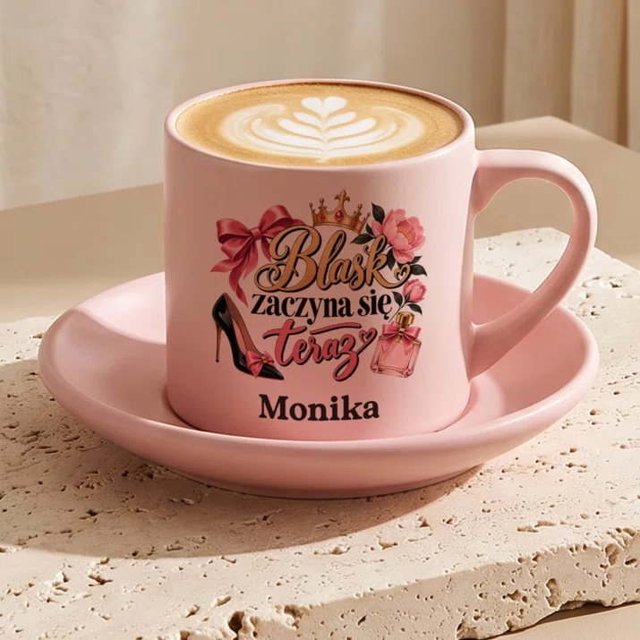 Filiżanka Personalizowana Na 20 Urodziny Prezent Dla 20 Latki Kobiety: Blask Zaczyna Się Teraz