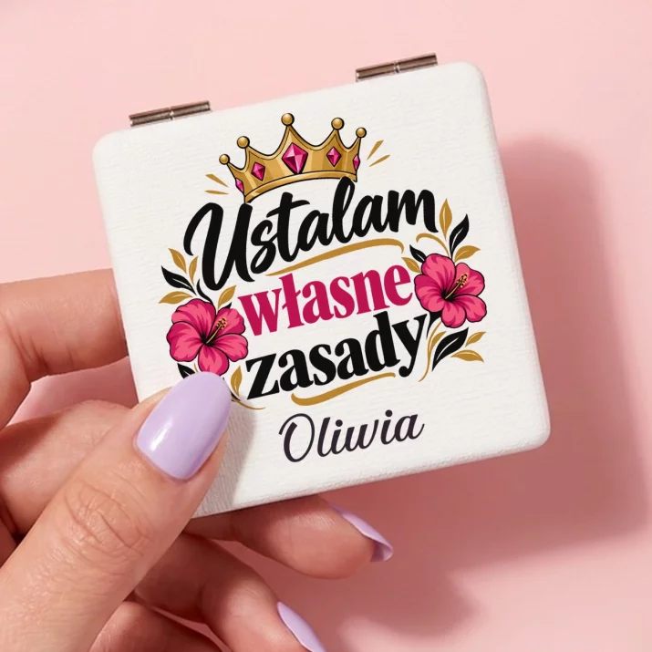 Lusterko Kieszonkowe Dla Młodej Kobiety Prezent Dla Kobiety: Ustalam Własne Zasady