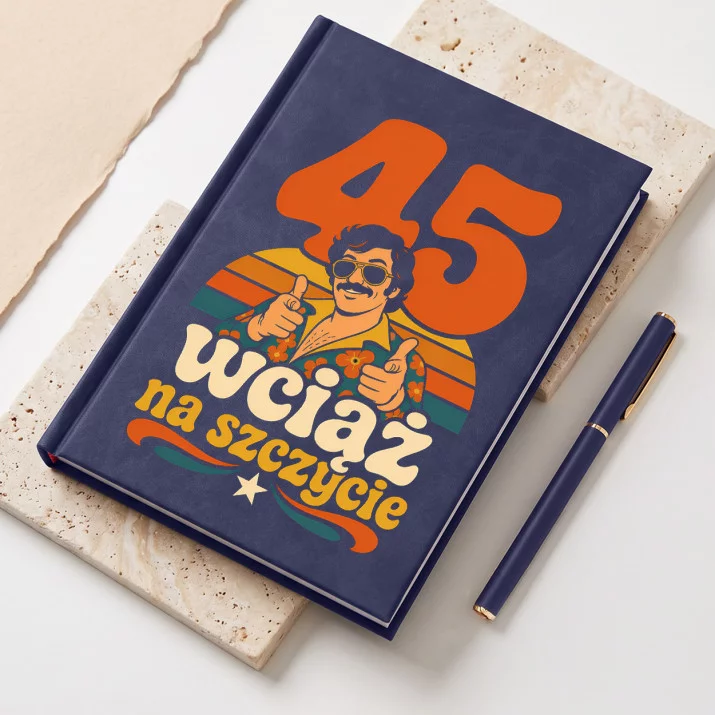 Notatnik A5 Na 45 Urodziny Prezent Dla Mężczyzny: Szczyt Formy 45 Notatnik A5 Na 45 Urodziny Prezent Dla Mężczyzny: Szczyt Formy 45
