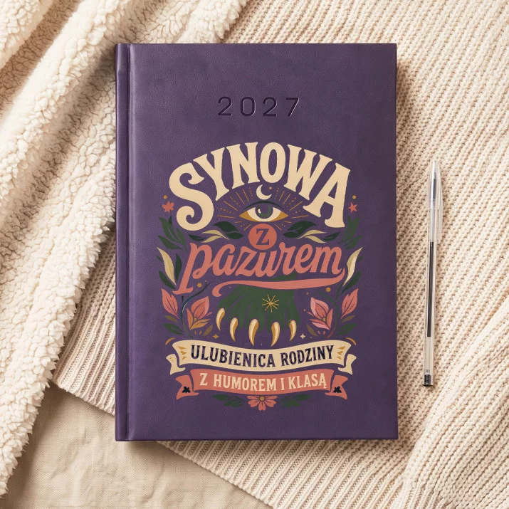 Kalendarz Książkowy A5 2027 Dla Synowej Prezent Dla Kobiety: Humorystyczna Synowa