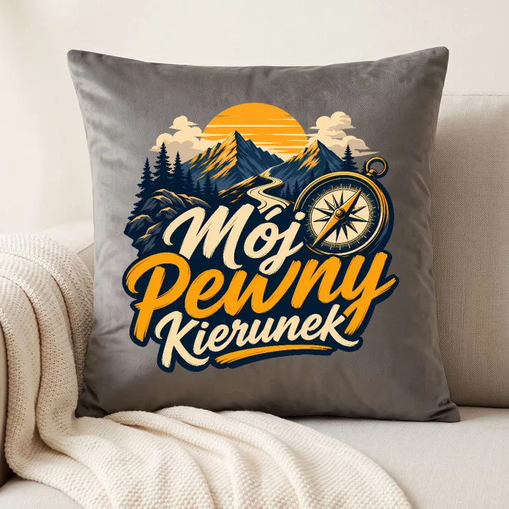 Poduszka Dekoracyjna Dla Narzeczonego Prezent Na Dzień Chłopaka Dla Mężczyzny: Mój Pewny Kierunek Poduszka Dekoracyjna Dla Narzeczonego Prezent Na Dzień Chłopaka Dla Mężczyzny: Mój Pewny Kierunek