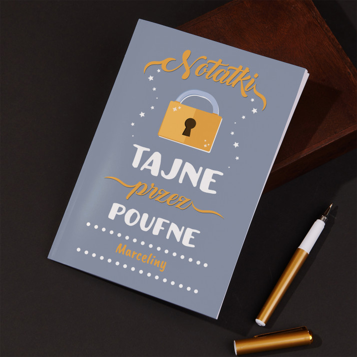 Tajne przez poufne - Zeszyt A5 32 kartkowy