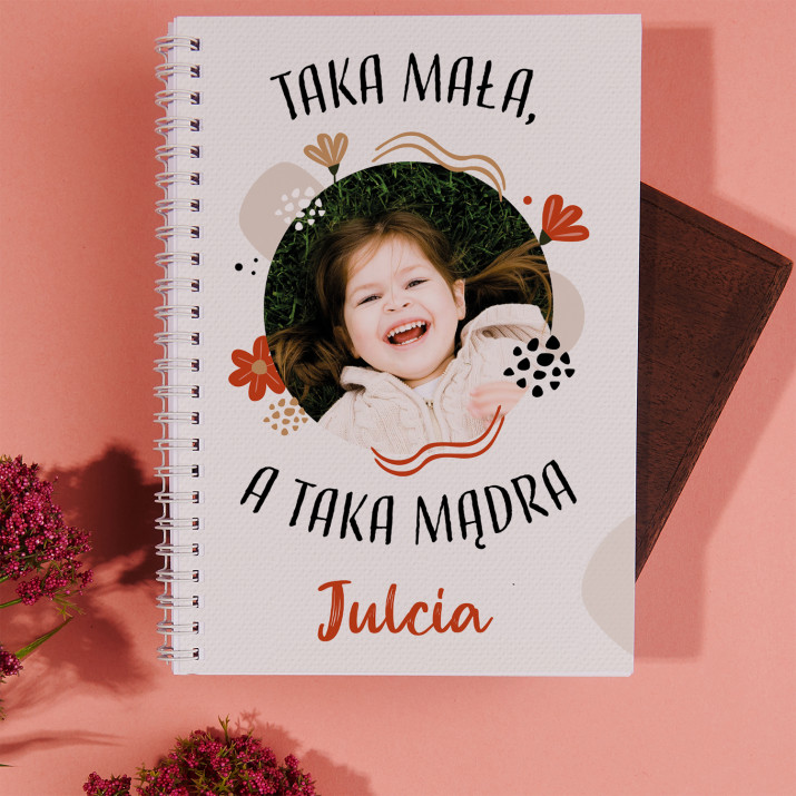 Taka mała, a taka mądra - Zeszyt na spirali A5