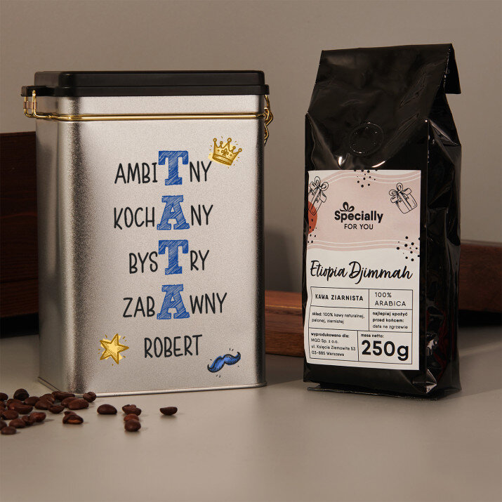 Tata krzyżówka - Kawa w puszce