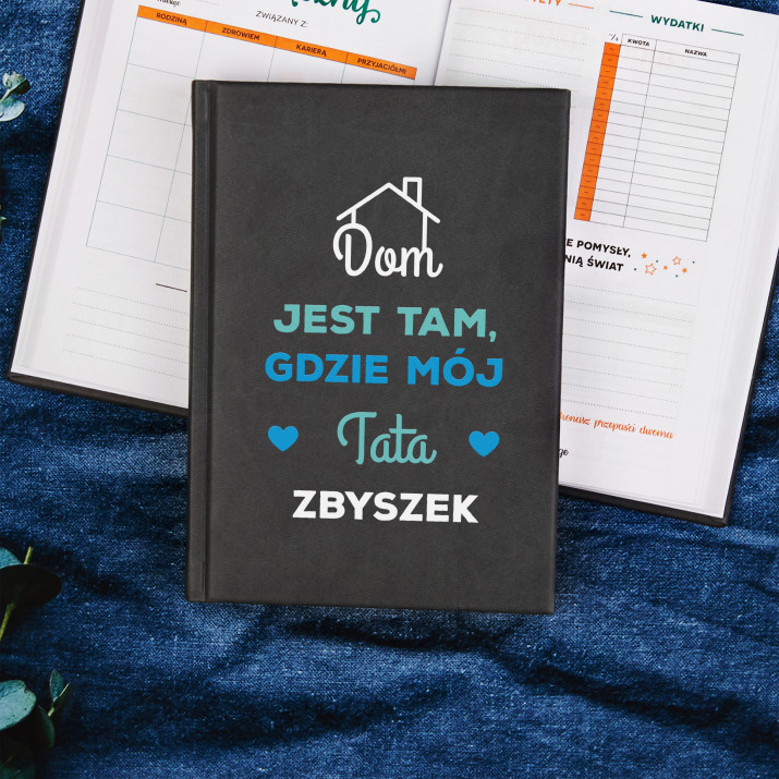 Tata w domu - Planer Książkowy A5
