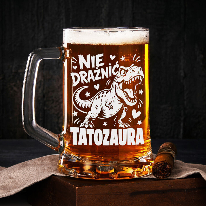 Kufel Dla Taty Prezent Na Dzień Ojca Dla Mężczyzny: Tatozaur