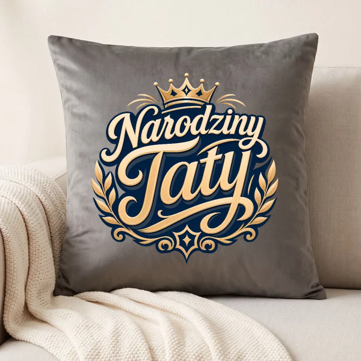 Poduszka Dekoracyjna Na Pierwszy Dzień Taty Prezent Dla Taty Mężczyzny: Narodziny Taty Poduszka Dekoracyjna Na Pierwszy Dzień Taty Prezent Dla Taty Mężczyzny: Narodziny Taty
