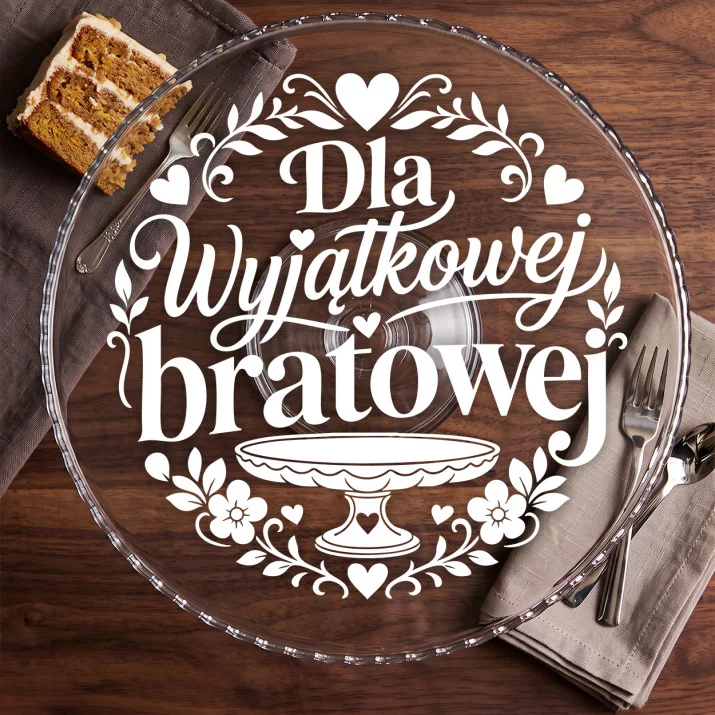 Patera Na Ciasto Dla Bratowej Prezent Dla Kobiety: Subtelna Wdzięczność Patera Na Ciasto Dla Bratowej Prezent Dla Kobiety: Subtelna Wdzięczność