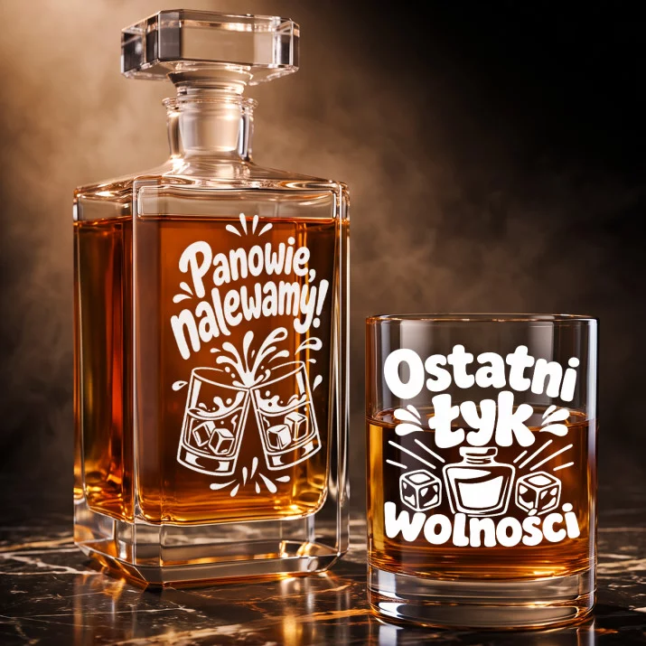 Zestaw Do Whisky Na Kawalerski Prezent Dla Mężczyzny: Panowie, Nalewamy! Zestaw Do Whisky Na Kawalerski Prezent Dla Mężczyzny: Panowie, Nalewamy!