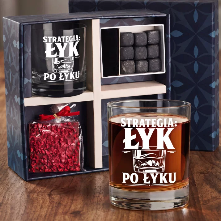 Zestaw Prezentowy Whisky Dla Managera Dla Mężczyzny: Strategia: Łyk Po Zestaw Prezentowy Whisky Dla Managera Dla Mężczyzny: Strategia: Łyk Po