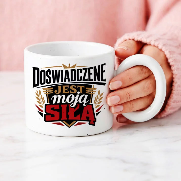 Kubek Z Okrągłym Uchem Dla Seniora Prezent Dla Mężczyzny: Manifest Doświadczenia Kubek Z Okrągłym Uchem Dla Seniora Prezent Dla Mężczyzny: Manifest Doświadczenia