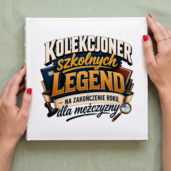 Album Na Zdjęcia Tradycyjny Na Zakończenie Roku Szkolnego Prezent Dla Mężczyzny: Szkolne Wspomnienia
