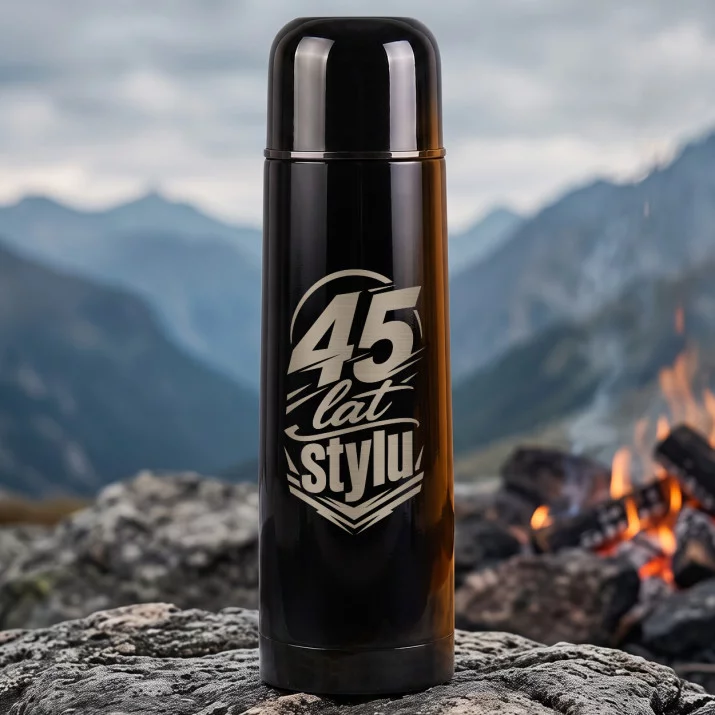 Termos 500ml Dla 45 Latka Prezent Na 45 Urodziny Dla Mężczyzny: 45 Lat Stylu Termos 500ml Dla 45 Latka Prezent Na 45 Urodziny Dla Mężczyzny: 45 Lat Stylu
