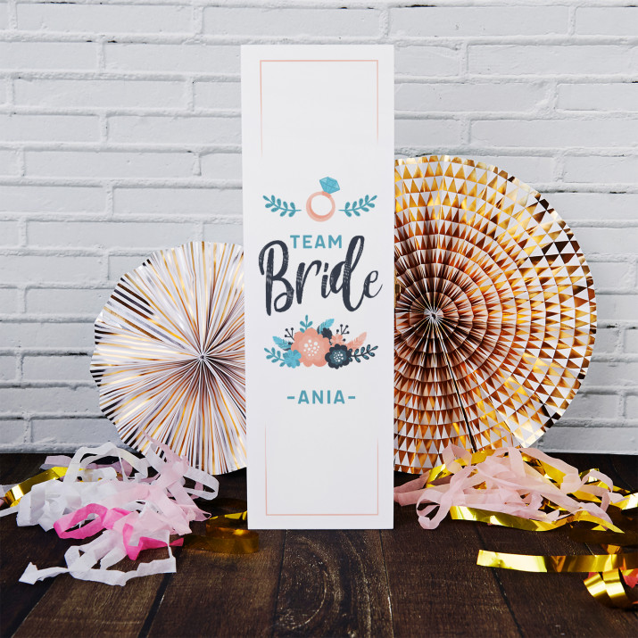 Team bride - Skrzynka na alkohol