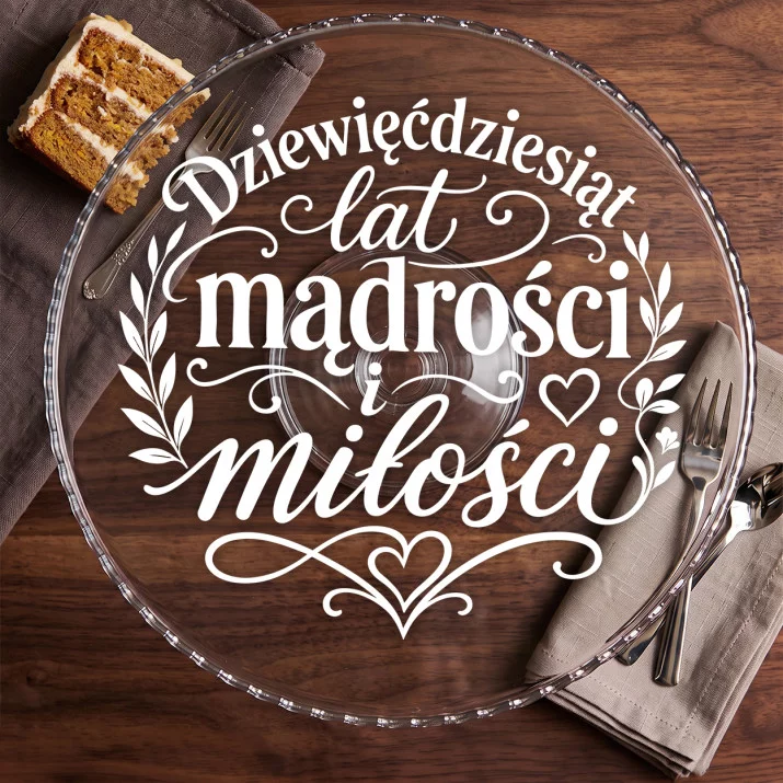 Patera Na Ciasto Na 90 Urodziny Prezent Dla Kobiety: Dostojna Elegancja Patera Na Ciasto Na 90 Urodziny Prezent Dla Kobiety: Dostojna Elegancja