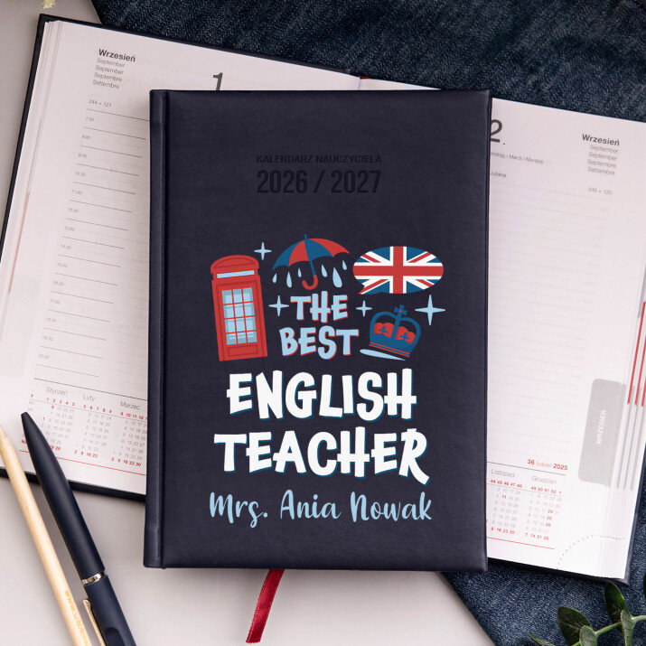 The best english teacher - Kalendarz nauczyciela The best english teacher - Kalendarz nauczyciela