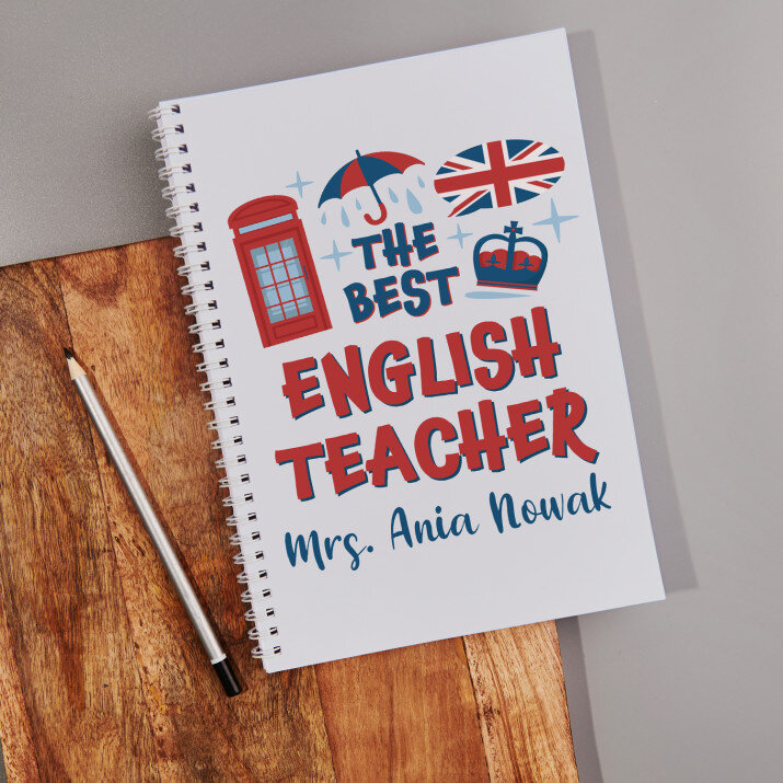 The best english teacher - Planer na spirali dla nauczyciela