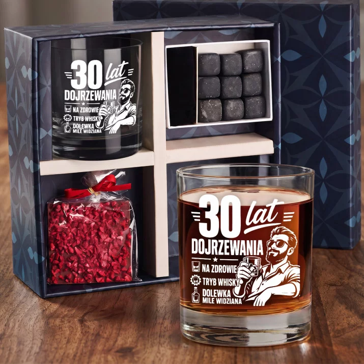 Zestaw Prezentowy Whisky Na 30Stke Dla Mężczyzny: 30 Lat Dojrzewania Zestaw Prezentowy Whisky Na 30Stke Dla Mężczyzny: 30 Lat Dojrzewania