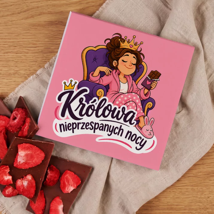 Czekolada Z Truskawkami Dla Mamy Po Porodzie Prezent Na Dzień Mamy Dla Kobiety: Nocna Bohaterka
