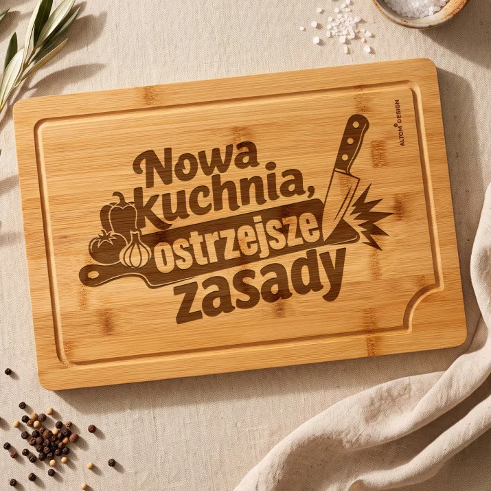 Deska Do Krojenia Na Nowy Dom Prezent Dla Kobiety: Ostra Nowa Kuchnia Deska Do Krojenia Na Nowy Dom Prezent Dla Kobiety: Ostra Nowa Kuchnia