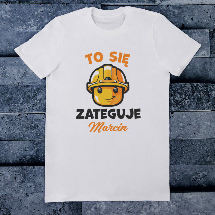 To się zateguje - Koszulka męska z nadrukiem
