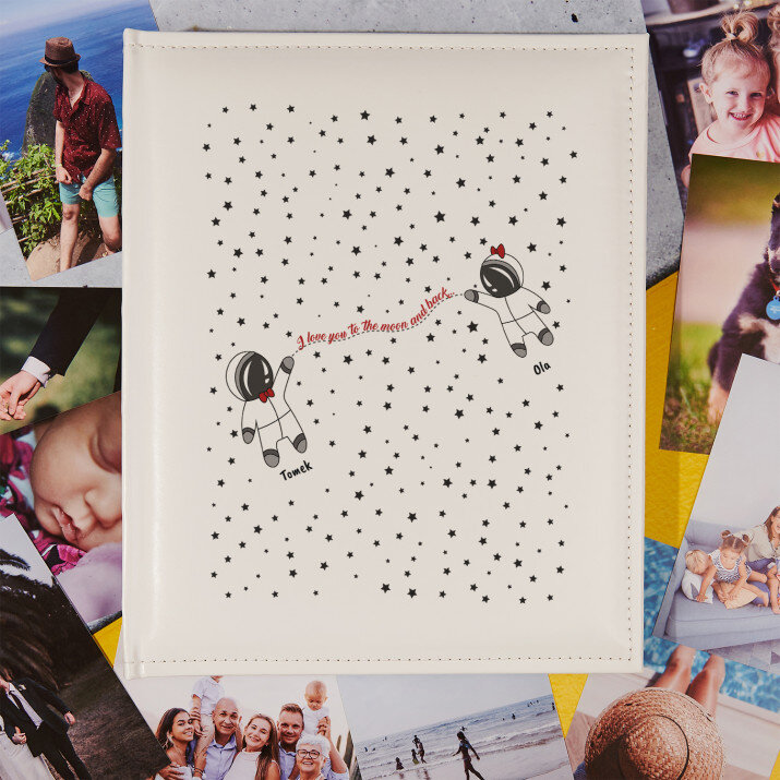 To the moon and back - Personalizowany Album na zdjęcia