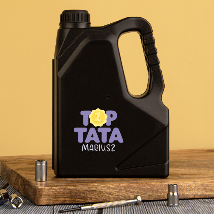 Top tata - Narzędzia w kanistrze
