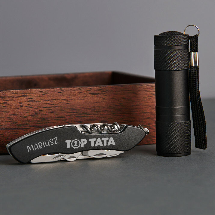 Top tata - Zestaw multitool i latarka