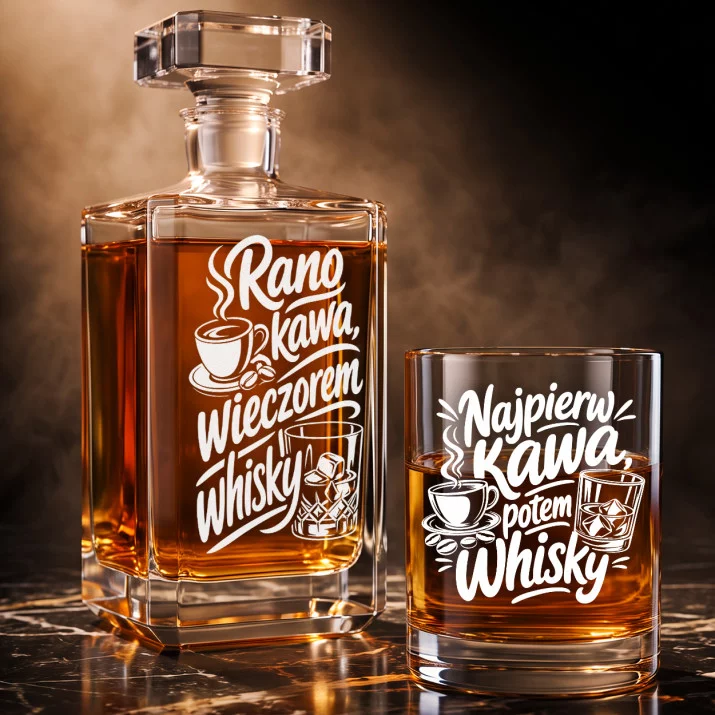 Zestaw Do Whisky Dla Miłośnika Kawy Prezent Dla Mężczyzny: Rano Kawa, Wieczorem Whisky Zestaw Do Whisky Dla Miłośnika Kawy Prezent Dla Mężczyzny: Rano Kawa, Wieczorem Whisky