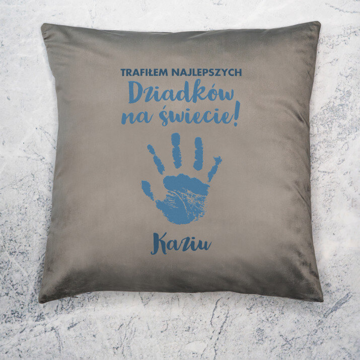 Trafiłem najlepszych dziadków - Poduszka dekoracyjna