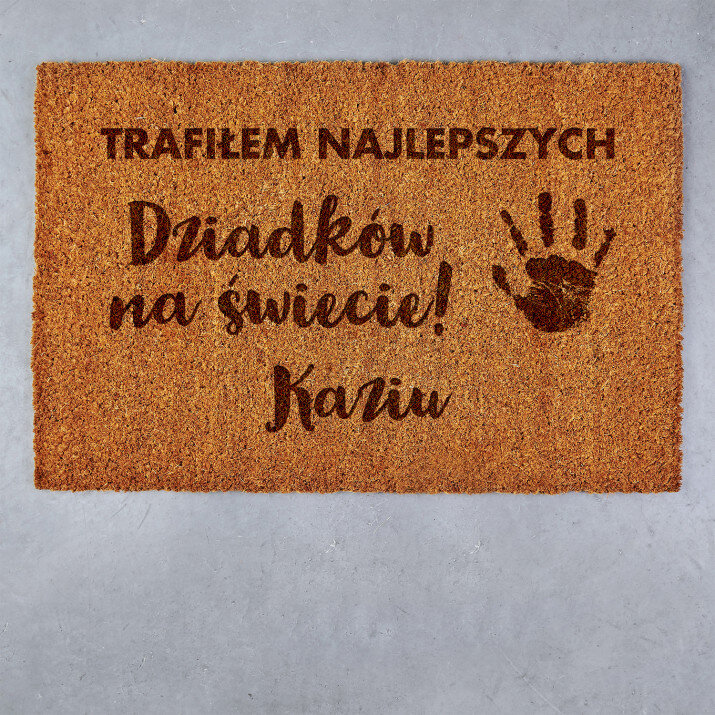 trafiłem najlepszych dziadków - Wycieraczka Kokosowa