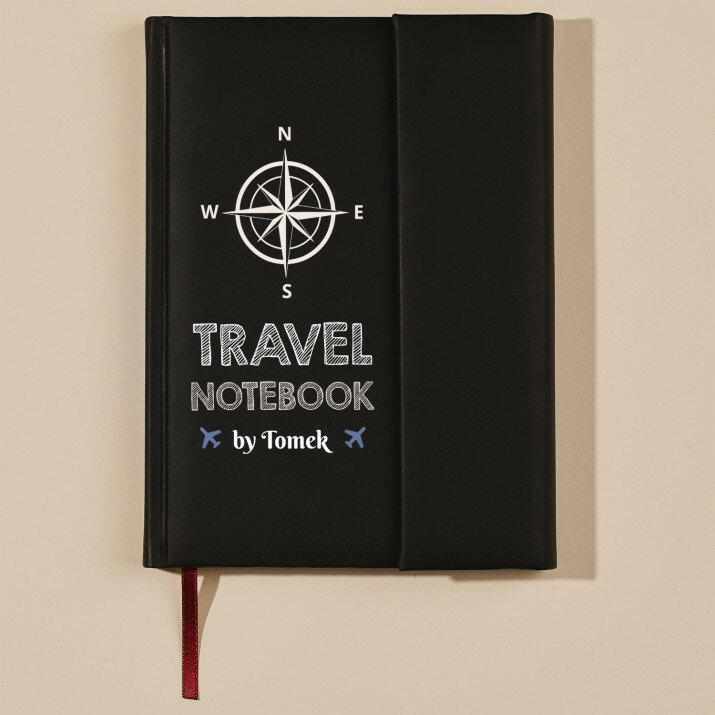Travel Notebook  - Notes książkowy z zakładką