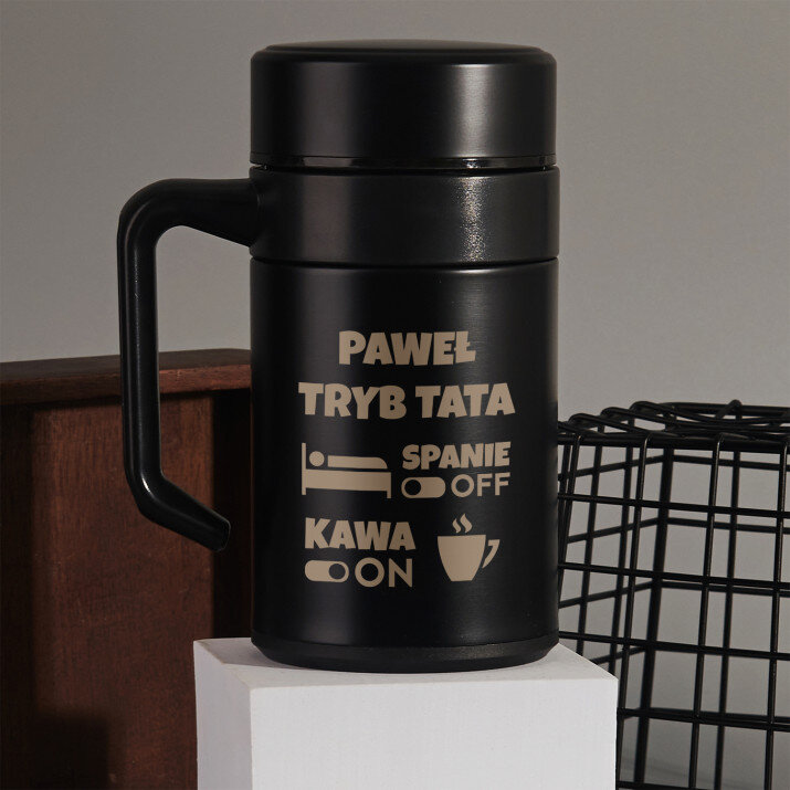 Tryb tata - Kubek termiczny 400 ml
