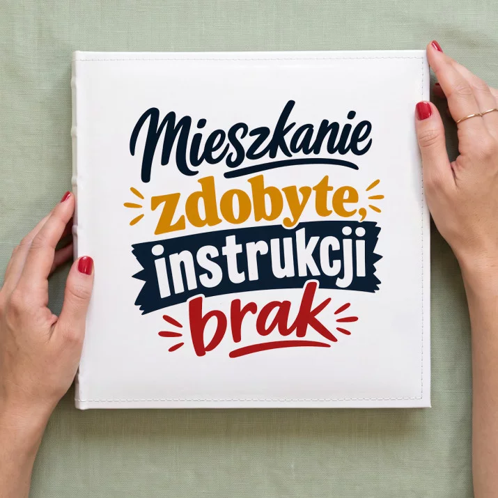 Album Na Zdjęcia Tradycyjny Na Parapetówkę Prezent Dla Pary: Miejskie Gniazdko