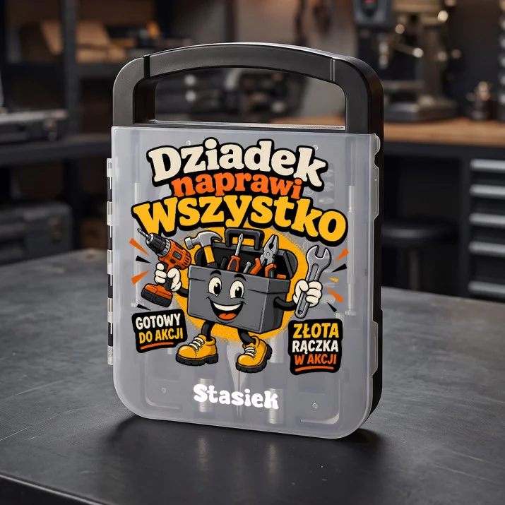 Zestaw Narzędzi Na Dzień Dziadka Prezent Dla Dziadka Mężczyzny: Retro Maskotka Zestaw Narzędzi Na Dzień Dziadka Prezent Dla Dziadka Mężczyzny: Retro Maskotka
