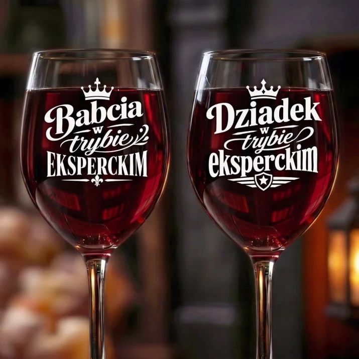Dwa Kieliszki Do Wina Dla Przyszłych Dziadków Prezent Dla Pary: Duet Przyszłych Dziadków Dwa Kieliszki Do Wina Dla Przyszłych Dziadków Prezent Dla Pary: Duet Przyszłych Dziadków