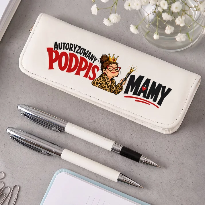 Zestaw Pióro i Długopis w Etui Dla Mamy Prezent Na Dzień Mamy Dla Kobiety: Retro Humor Mamy Zestaw Pióro i Długopis w Etui Dla Mamy Prezent Na Dzień Mamy Dla Kobiety: Retro Humor Mamy