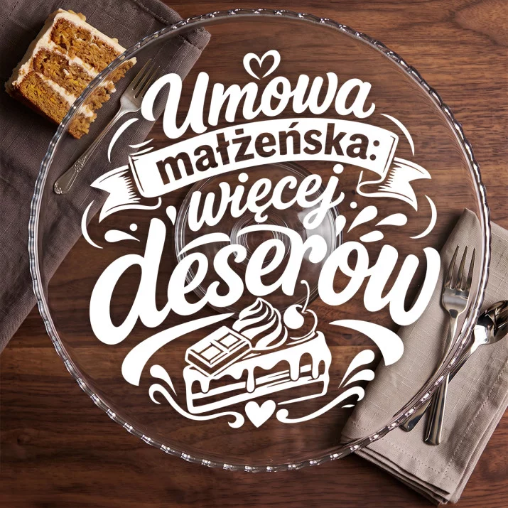 Patera Na Ciasto Dla Młodej Pary Prezent Na Ślub Dla Pary: Małżeńska Umowa Deserowa Patera Na Ciasto Dla Młodej Pary Prezent Na Ślub Dla Pary: Małżeńska Umowa Deserowa