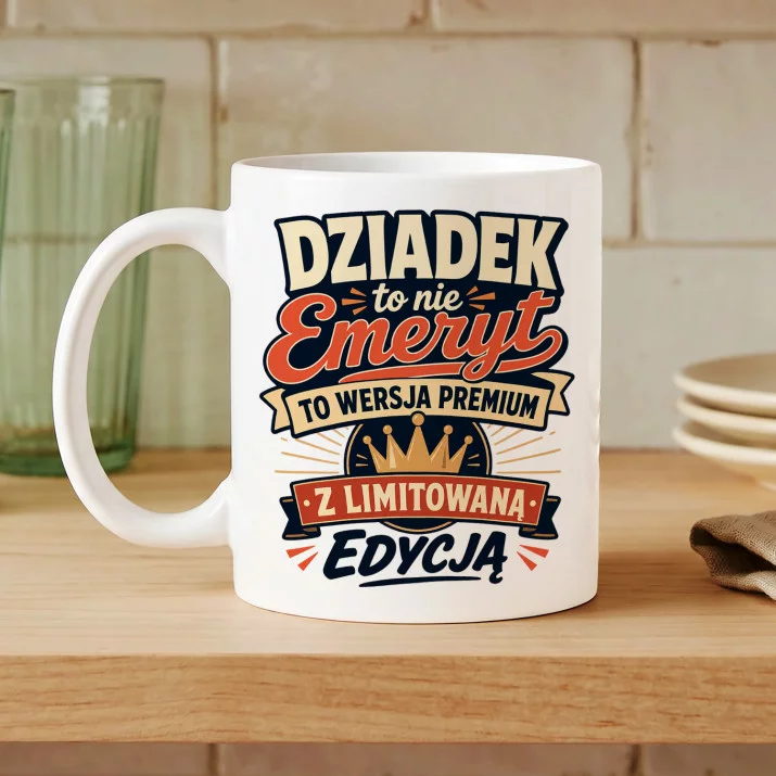 Kubek Z Nadrukiem Dla Dziadka Prezent Na Dzień Dziadka Dla Mężczyzny: Limitowana Edycja Dziadka Kubek Z Nadrukiem Dla Dziadka Prezent Na Dzień Dziadka Dla Mężczyzny: Limitowana Edycja Dziadka