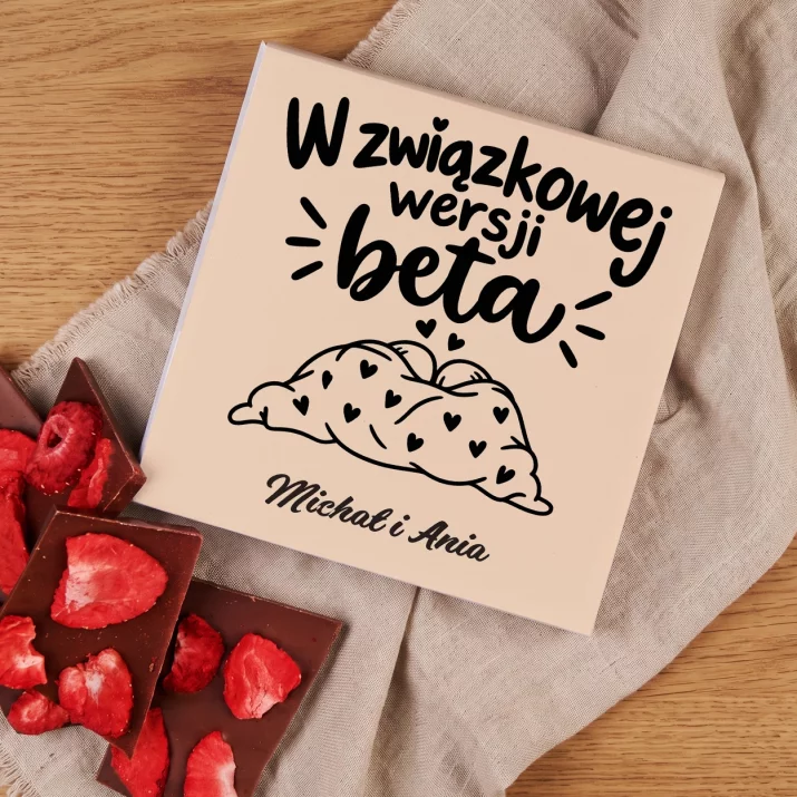 Czekolada z Truskawkami Na Święta Prezent Dla Pary: W Związkowej Wersji Beta