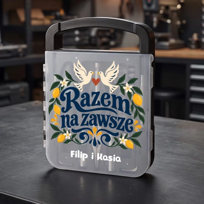 Zestaw Narzędzi Na Ślub Prezent Dla Pary Młodej Pary: Razem Na Zawsze