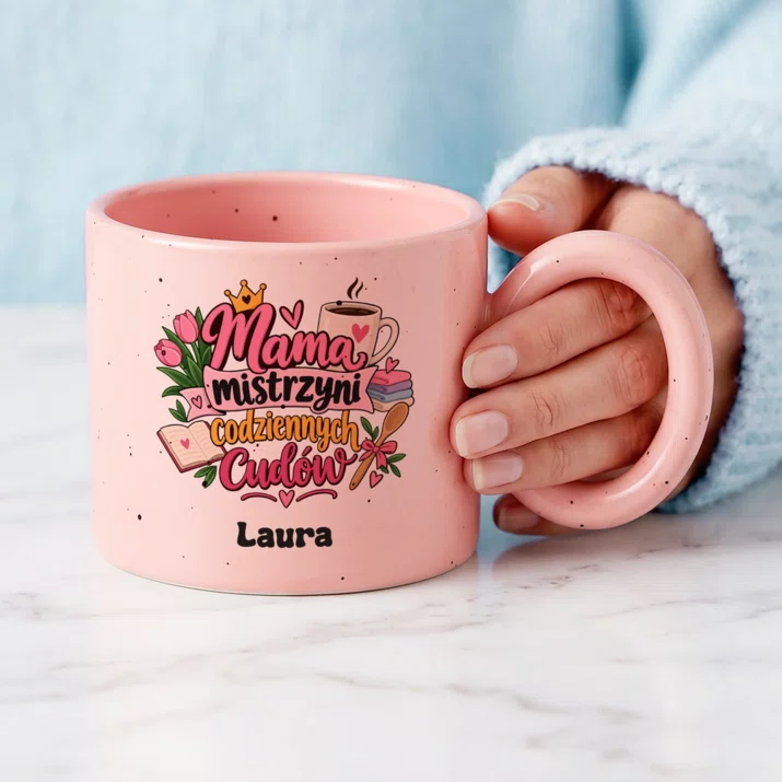 Kubek Premium Na Dzień Mamy Prezent Dla Mamy Kobiety: Mama Mistrzyni